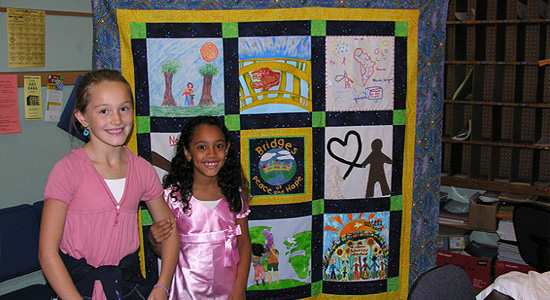 Quilt Artists at John L Edwards School