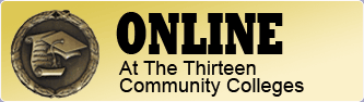 Online At The Thirteen Community Colleges